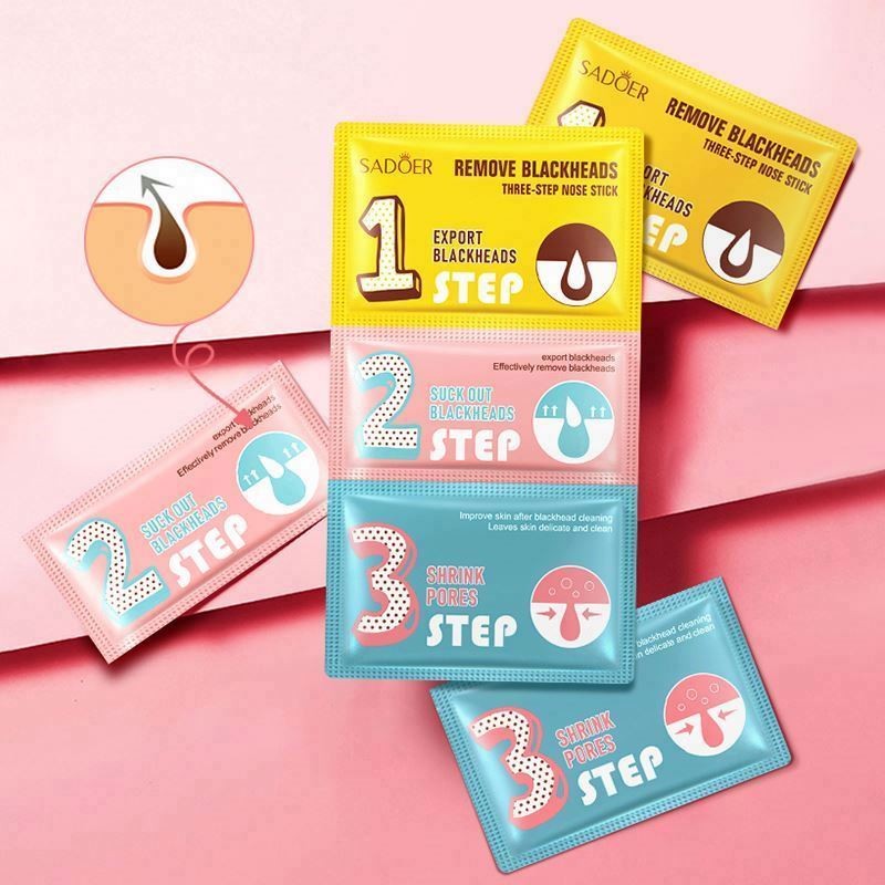 OEM Natural Remove Black Heads Nose Mask Patch Deep Cleansing Shrink Pore Oil Control Nasal Membrane Makeup Tools