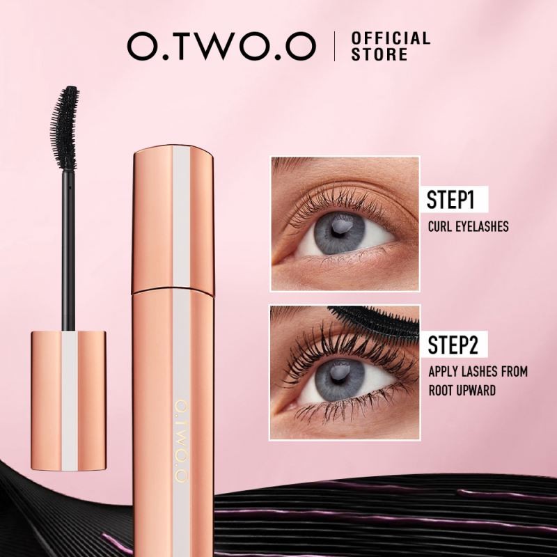 O.TWO.O Vegan Cruelty-Free Makeup Kit Waterproof Volume Mascara Long-Lasting Matte Lipstick Glossy Lip Gloss Set