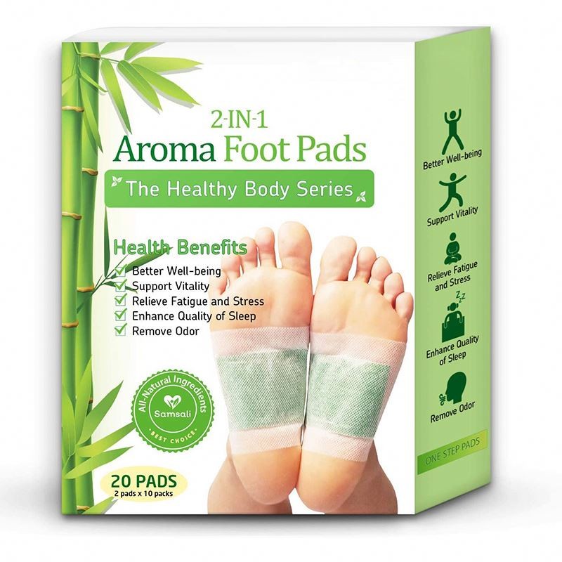 Best Detox Patch Pure Natural Bamboo Vinegar Foot Pad Toxin Remover