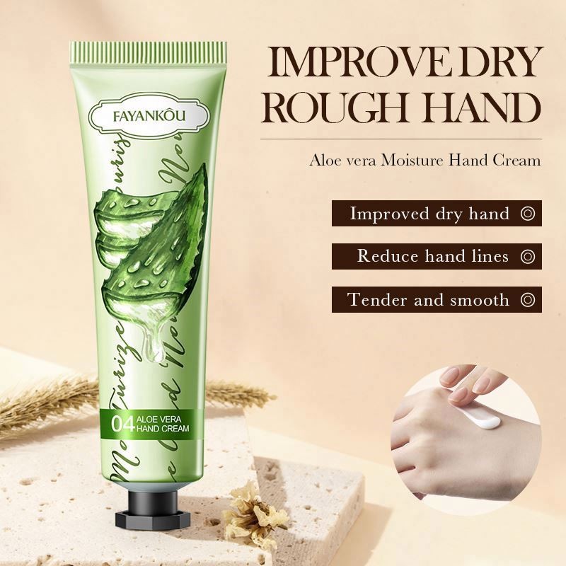Handcream Cosmetic Moisturizing Natural Anti Aging Hand Care Cream Tube Organic Whitening Private Label Custom Lotion