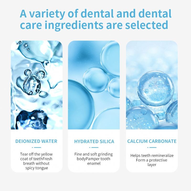 100g OEM ODM Mint Lemon Removes Stains Organic Activated Toothpaste for Adult