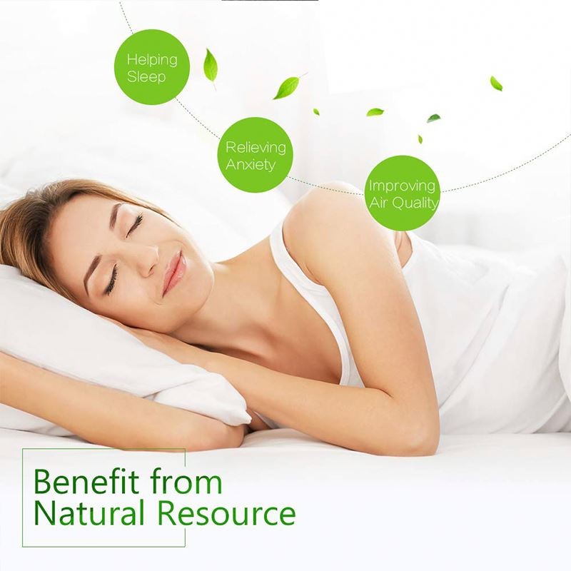 100% Pure Natural Comfortable Smell - 6/10mL -Breathe Good Sleep Head and Muscle Relief Essential Oil Set