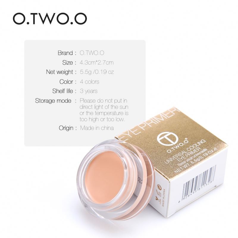 O.TWO.O Primer High Coverage Eye Cream Makeup Concealer