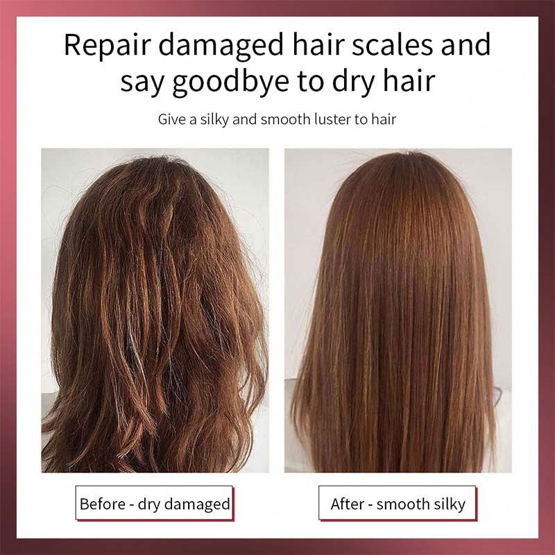 Private Label OEM ODM RAMZER Keratin Silk Leave-in Conditioner Hair Care Products Professional Hair Protein