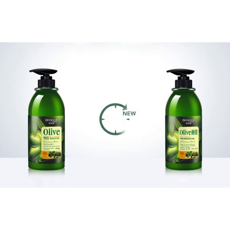 BIOAQUA Natural Olive Extract Summer Oil Control Care Hotel Best Shampoo for Dry Hair