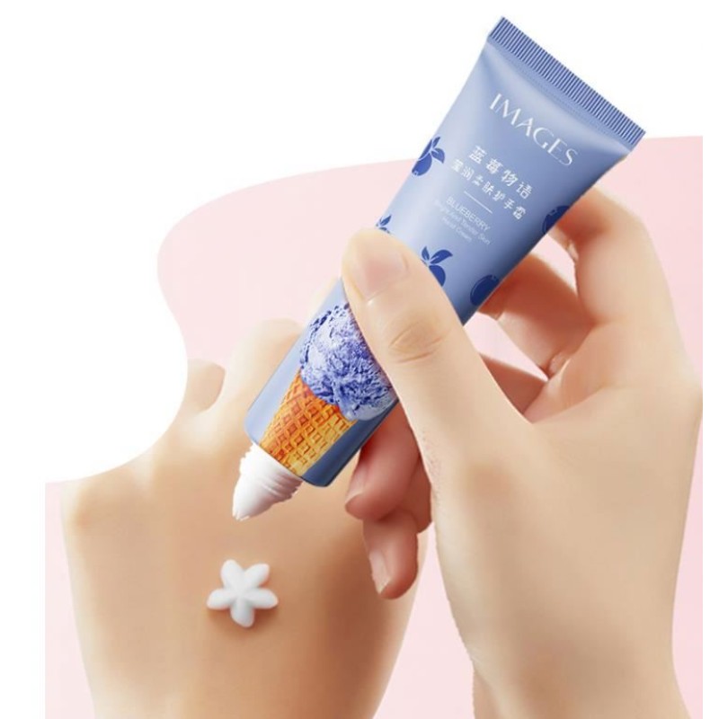 Private Label 30g IMAGES Herbal Hand Care Cream Moisturizing Plant Extract Hand Lotion