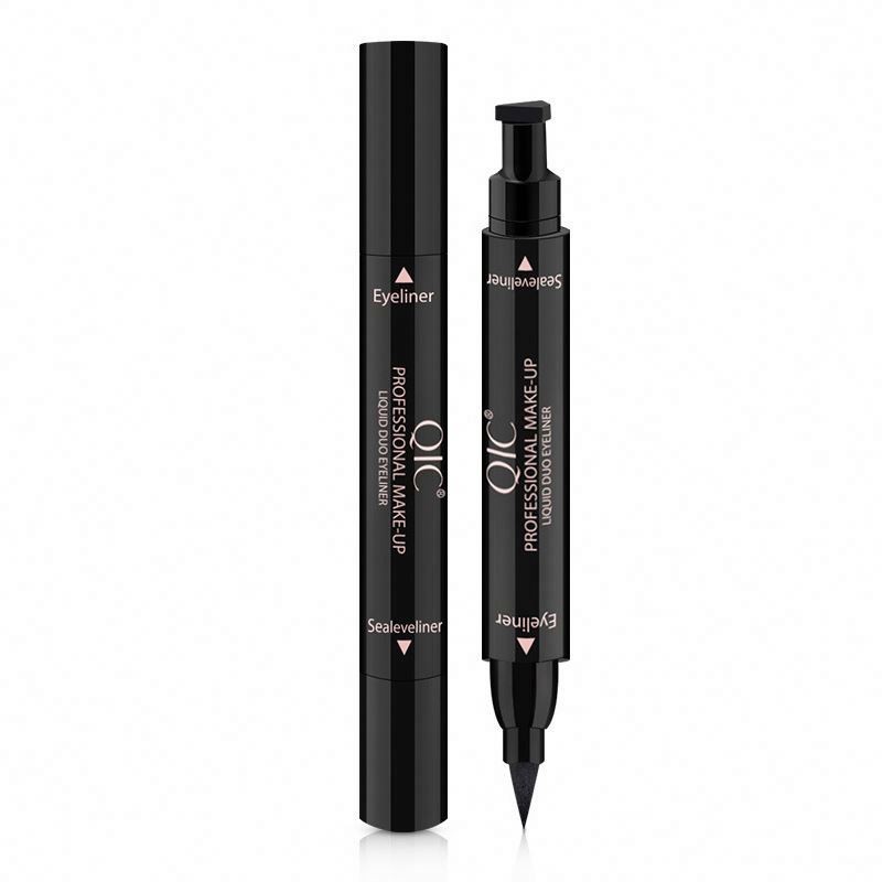 Perversion Waterproof Fine Point Eye Pen Black Custom Logo Glitter Vegan 35 Colors Plastic Eyeshadow Palette Private Label