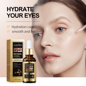SADOER Private Label Retinol Dark Circles Anti-wrinkle Brightening Tightening Under Eye Serum