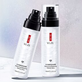 VENZEN Private Label Cosmetics Foundation Makeup Spray Moisturizing Long Lasting Galaxy Setting Spray Toner