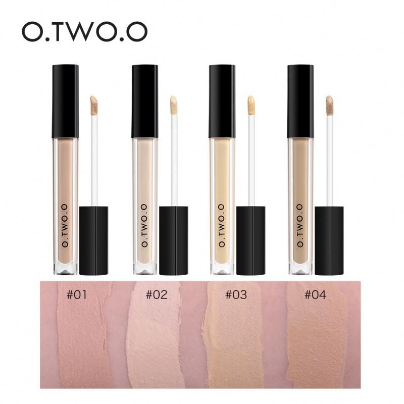 new O.TWO.O Liquid Cream Makeup Perfect Cover High Definition Concealer with 4 Colors