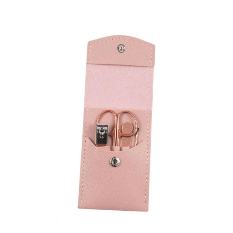 Factory Direct Price Nail Clipper Manicure Set Nail Box 18 Black Piece Manicure Set