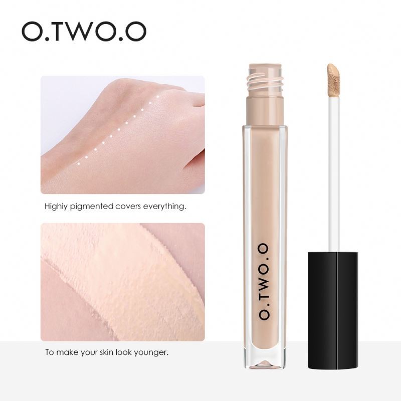 new O.TWO.O Liquid Cream Makeup Perfect Cover High Definition Concealer with 4 Colors