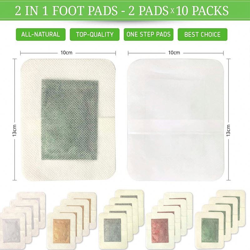 Upgraded Premium 2 In1 Aroma Rose Foot Patch Relax Detox Slim Foot Patch for Sale