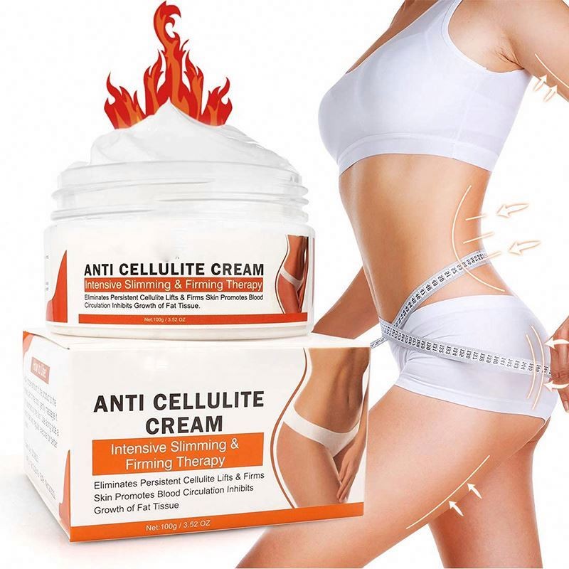 Custom Private Label Shaping Waist Abdomen Buttocks Firming Body Fat Burning Massage Hot Slimming Cellulite Cream