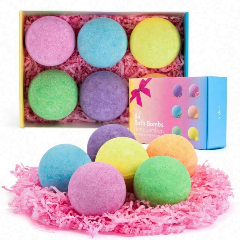 Custom Private Label Rich in Essentials Oils Handmade Fizzy Bath Bombs Gift Set Portable air Humidifier