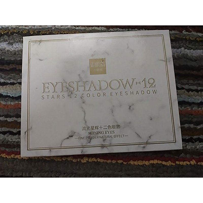 BIOAQUA Factory SENANA Make up Maquillaje Glamorous 12 Colors All in One Makeup Palette Eye Shadow