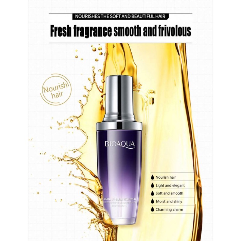 OEM ODM Bioaqua Fragrant Smooth Frizz Private Label Amla Nourishing Hair Essential Oil