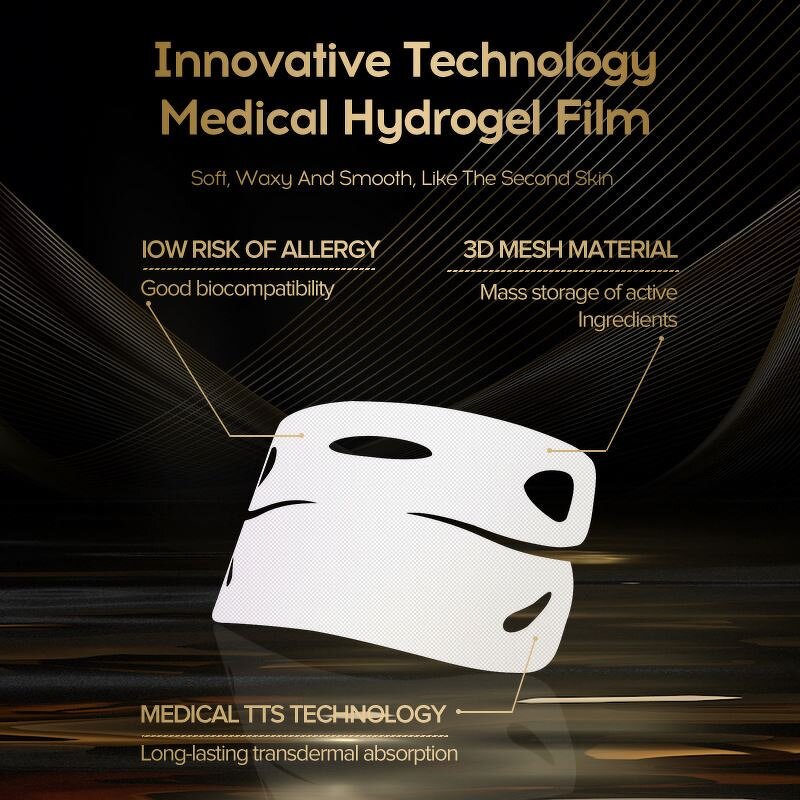 Hot Selling Small V Face Tightening Beauty Facial Moisturizing Hydrating Double Hanging Ear Collagen Lift Mask