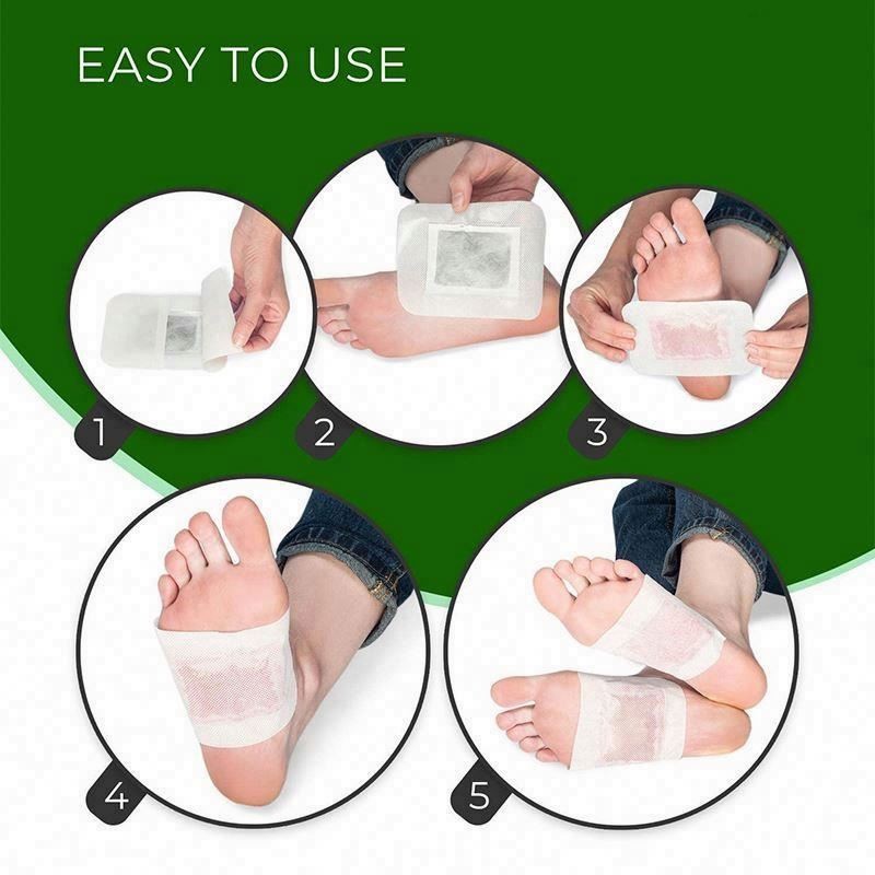 Discount Now New Natural Organic Highest Quality Bamboo Vinegar Detox Pad/Detox Foot Patch for Relaxation