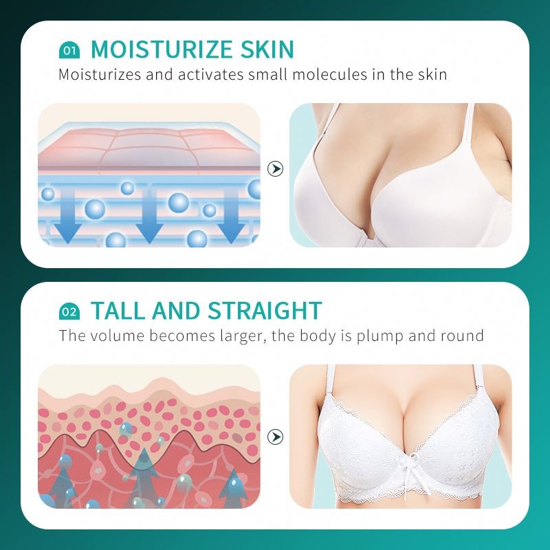 2023 Private Label New Coconut Tightening Bust Lift Smooth Tender Plump Moisturizing Organic With Breast Enhancement Serum