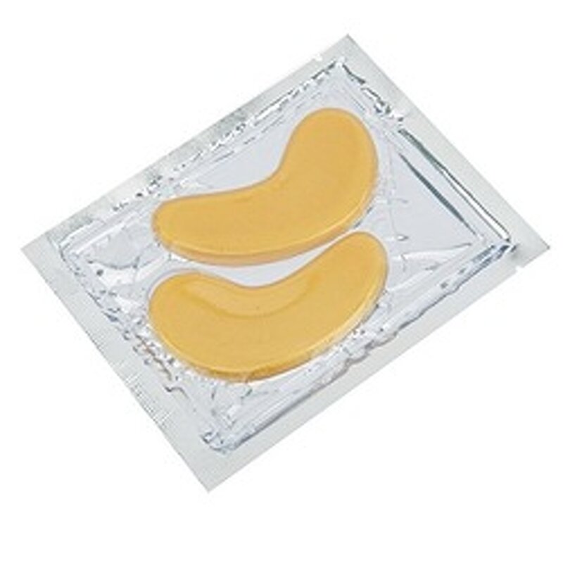 24K Golden Collagen Eye Pads Gel Eye Mask for Eyes Treatment Puffiness Anti Aging Removing Bags Deep Hydration