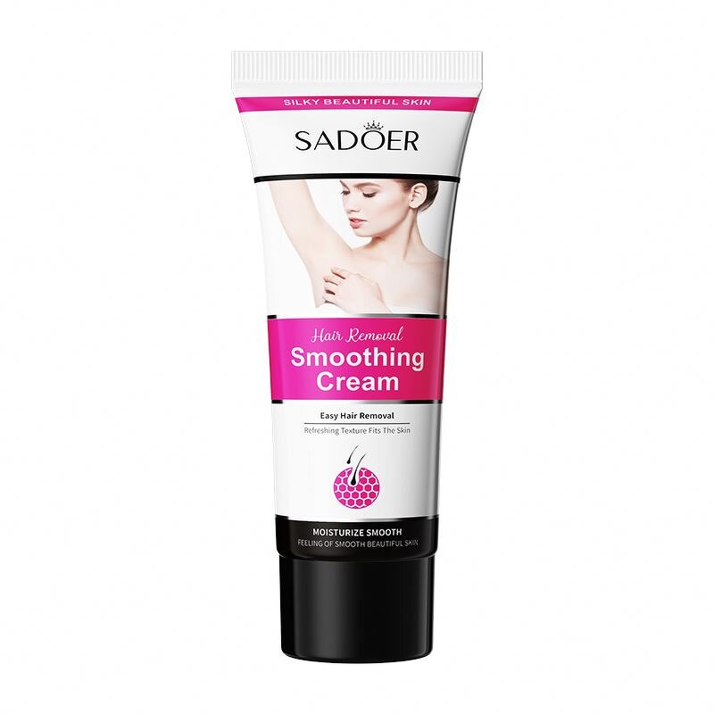 SADOER 2022 Wholesale Silky Light Depilatory Cream Refreshing Moisturizing the Whole Body Hair Removal Cream