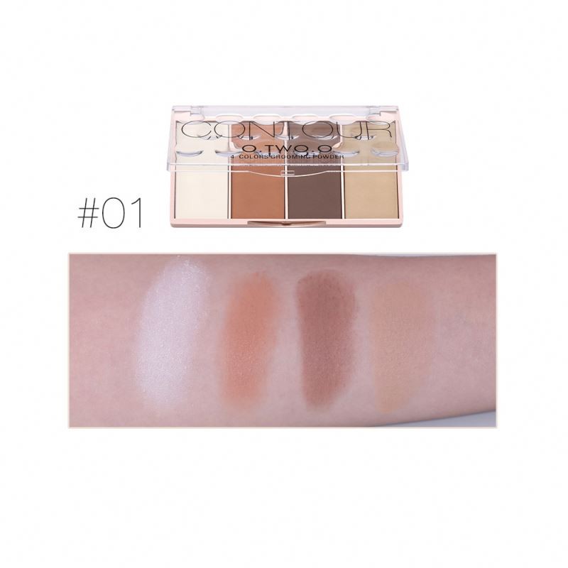 O.TWO.O Best Sale Cheap Natural Color Contouring Smooth Makeup Contour Powder Palette