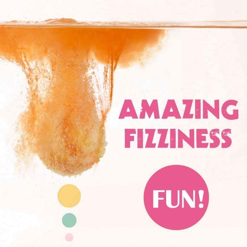 Ingredient Home Spa Vanilla Organic Natural Fizzer Bombs Jewellery Bath Bomb