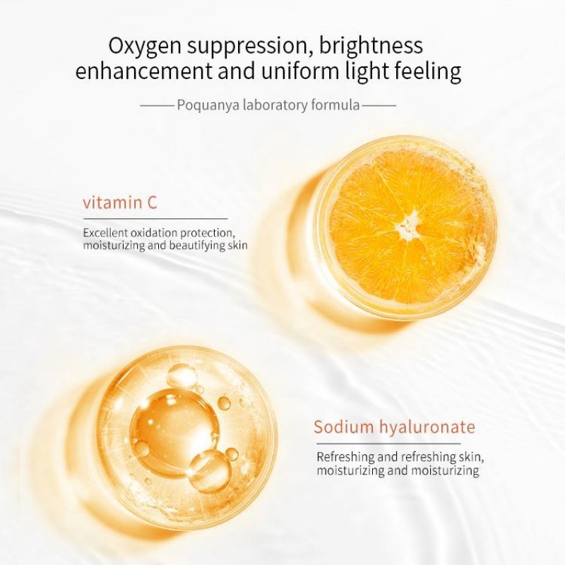 OEM BIOAQUA Private Label Skin Care Hyaluronic Acid Remover Freckle Spots Anti-aging Whitening Essence Vitamin C Face Serum