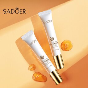 New SADOER Private Label Snail Serum Firming Anti-wrinkle Anti Aging Eye Cream