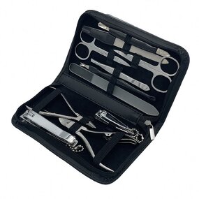 Factory Direct Stainless Steel Nail Clipper Set Professional 10 in 1 Manicure Set