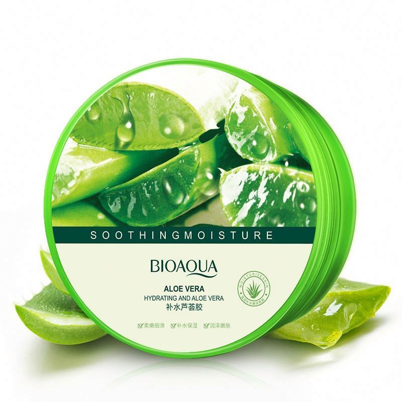 OEM BIOAQUA Skin Care After Sun Gel Black Head Remove Whitening Moisturizing Aloe Vera Cream
