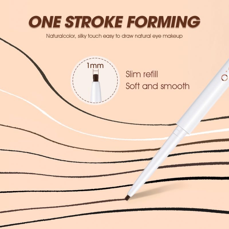 new O.TWO.O Beauty Supplier Wholesale Cheap Leak-proof Button Eyeliner Pencil