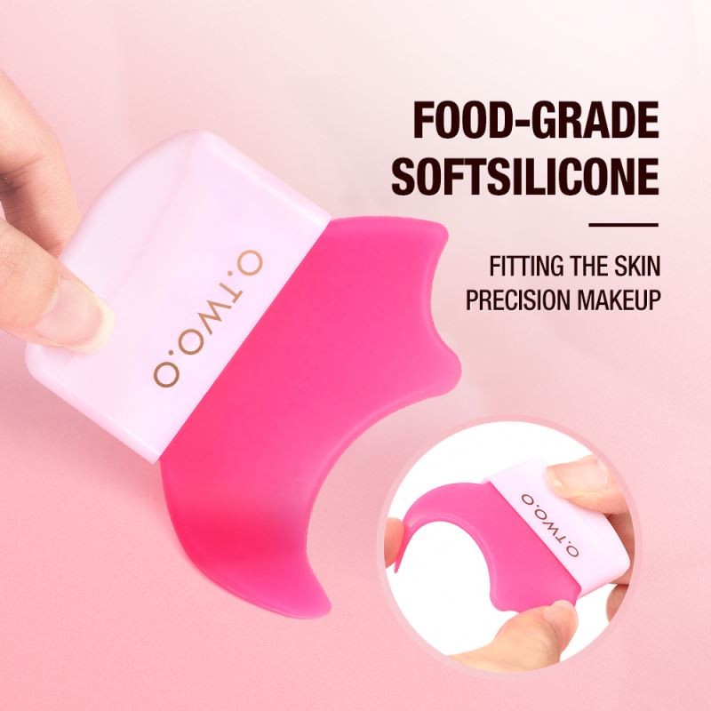 O.TWO.O Newest Soft Silicone Auxiliary Guard Tool Eyelash Cosmetic Mascara Baffle Angle Eye Aid Makeup Tools