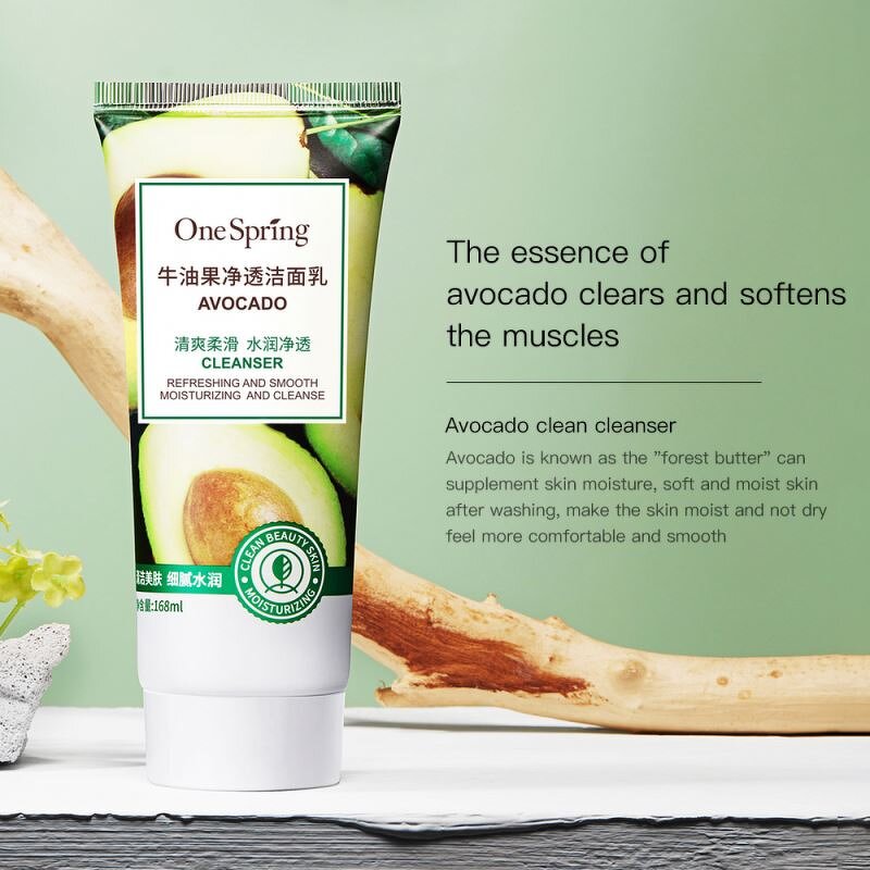 One Spring Deep Clean Moisturizing Fruit Extract Milk Bubble Beauty Facial Cleanser