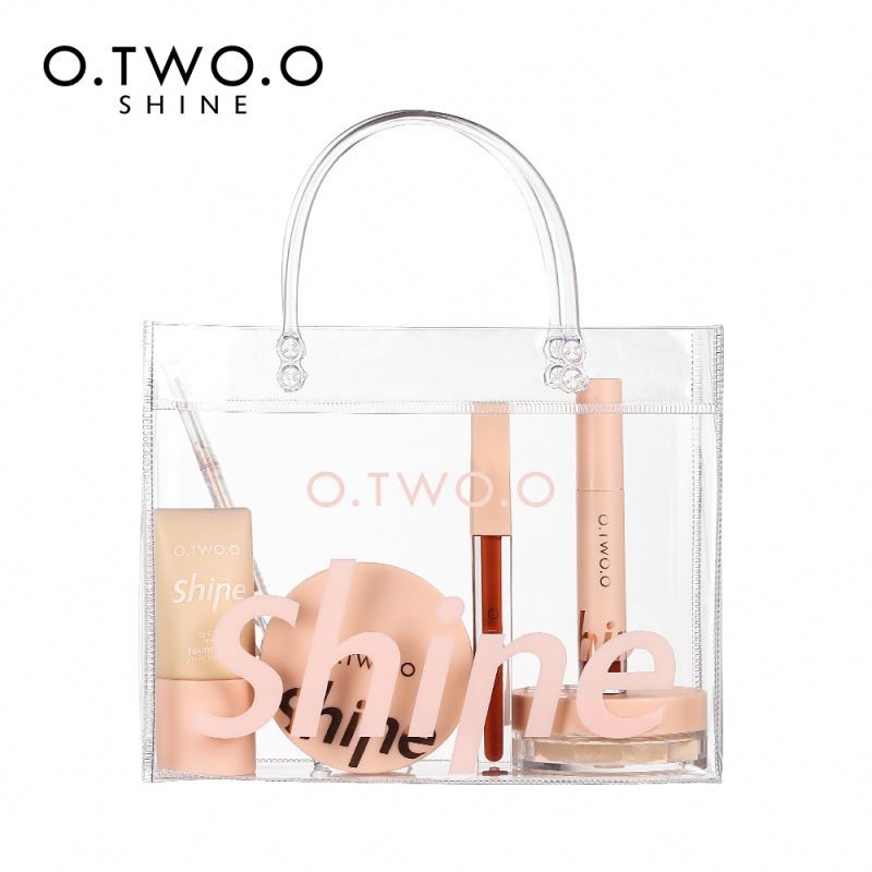 new O.TWO.O Customized Makeup Set Box Bag Full Make up Packaging Tote Paper Gift Bags