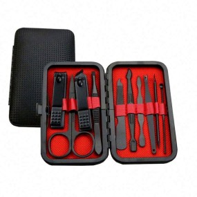 10 PCS OEM/Custom Professional Mens Women Travel Manicure Set Pedicure Kit/Grooming Cutter Kit Art Tools Nail Care