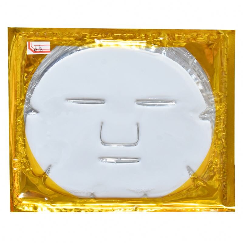 Hot Selling 24k Colourful Refreshing Soothing Whitening Moisturizing Sensitive Skin Herbal Repair Mask