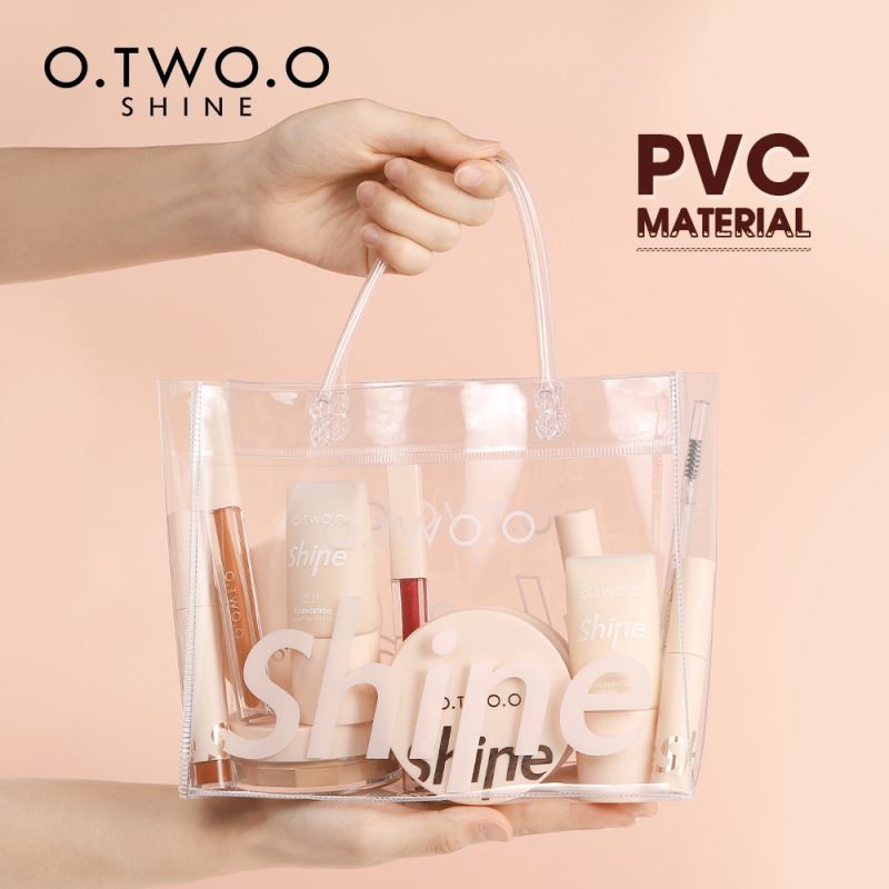 new O.TWO.O Customized Makeup Set Box Bag Full Make up Packaging Tote Paper Gift Bags
