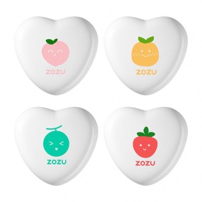 ZOZU Private Label Lips Care Moisturizer Strawberry Peach Fruit Taste Organic Lip Balm Ball