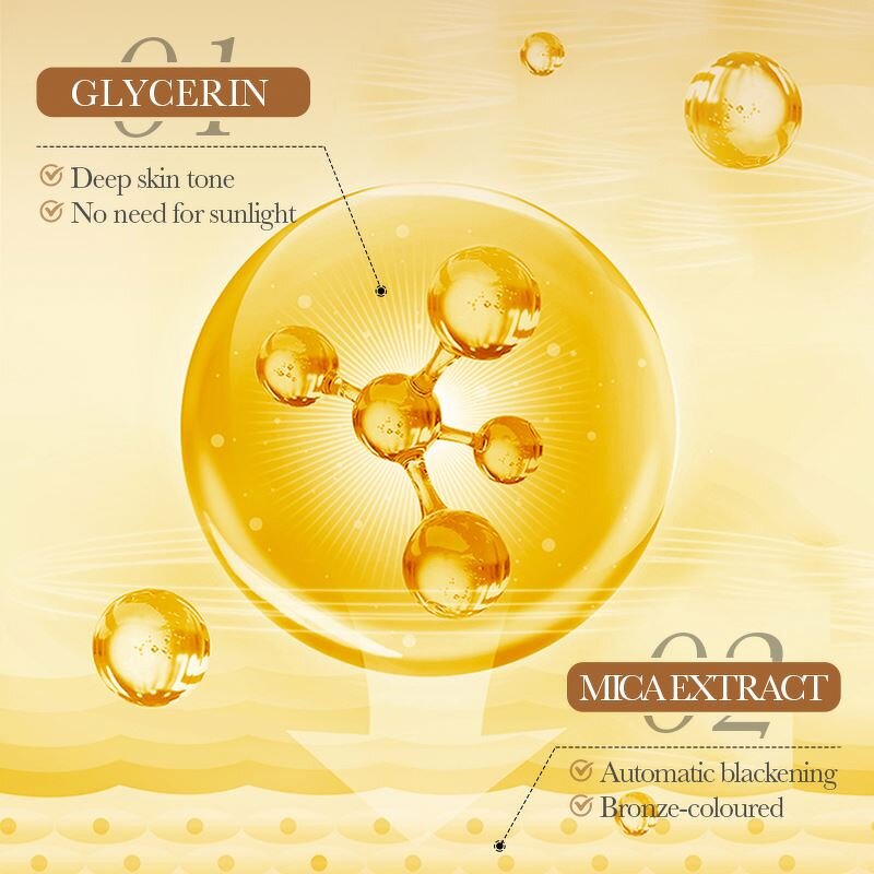 50g Private Label SADOER Long Lasting Bronzing Tanning Cream Body Care Moisturizing Tanning Lotion