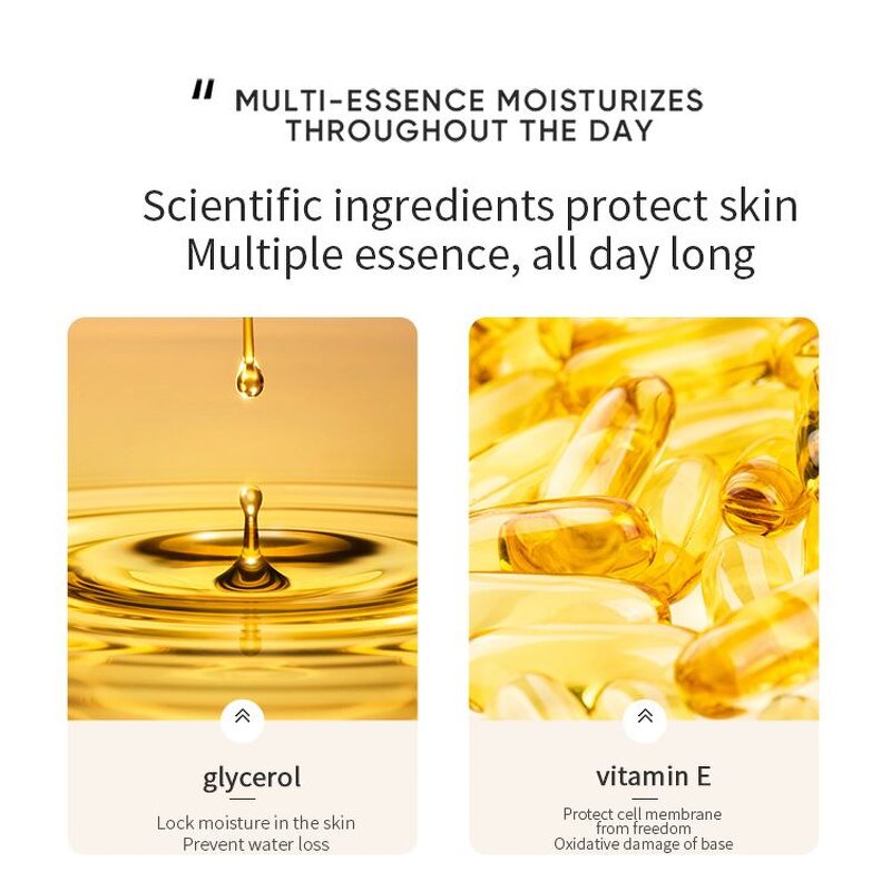 ZOZU Clear Skin-Friendly Gentle Vitamin E Moisturizing OEM ODM Long-Lasting Concealer Waterproof Glass Foundation Bottle