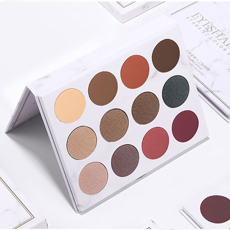 BIOAQUA Factory SENANA Make up Maquillaje Glamorous 12 Colors All in One Makeup Palette Eye Shadow