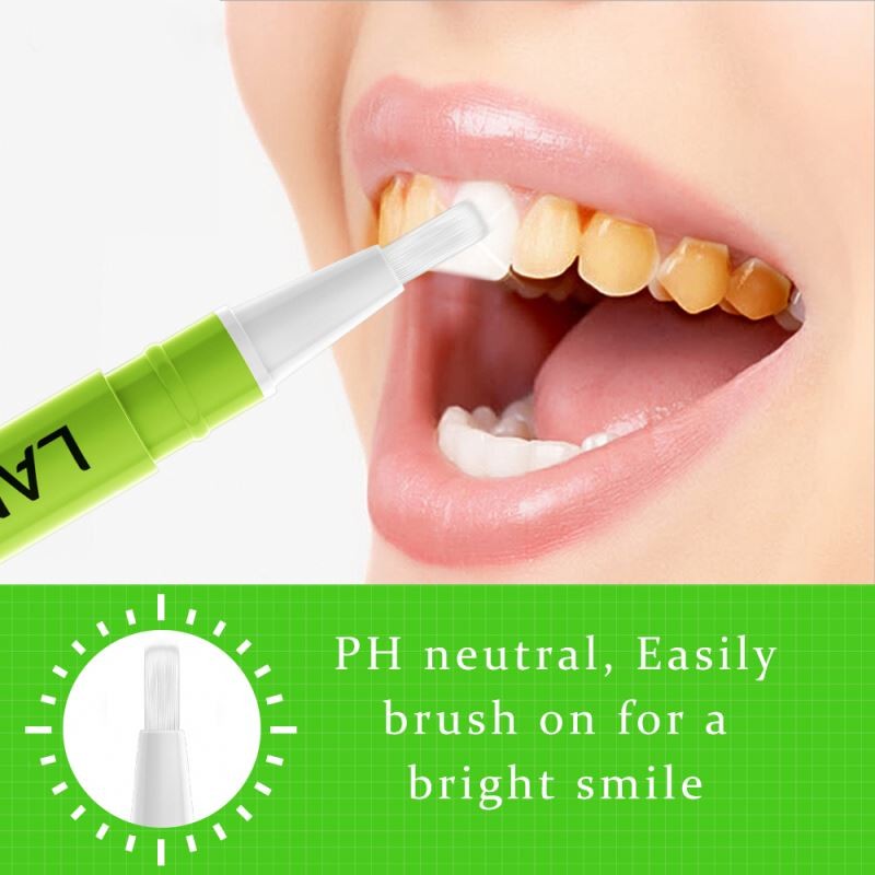Private Label OEM Lemon Flavored Essence Pen for Teeth Whitening Cleaning Care