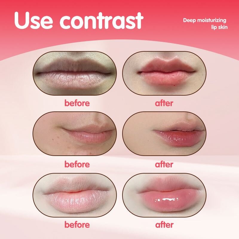 NEW OEM Wholesale Cosmetic Makeup Moisturizer Balm Organic Vegan Sheet with Nourishing Function Cute Collagen Lip Mask