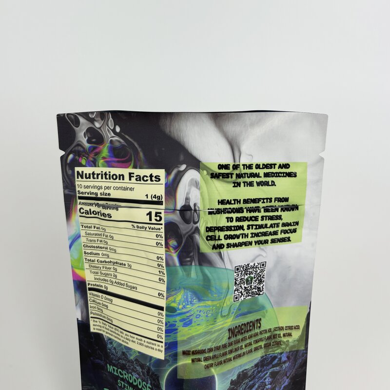 Stand up Pouch Manufacturer - OEM Custom Color Printed UV Spot Matte
