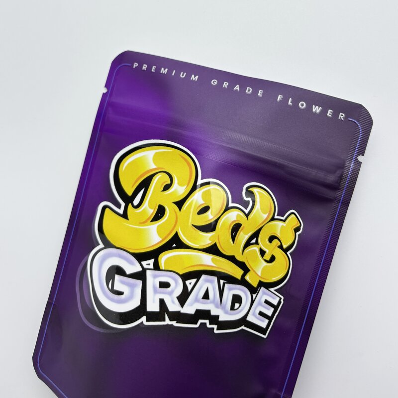 Mylar Bag Manufacturer - OEM Custom Made 3.5g Child-Resistant Ziplock