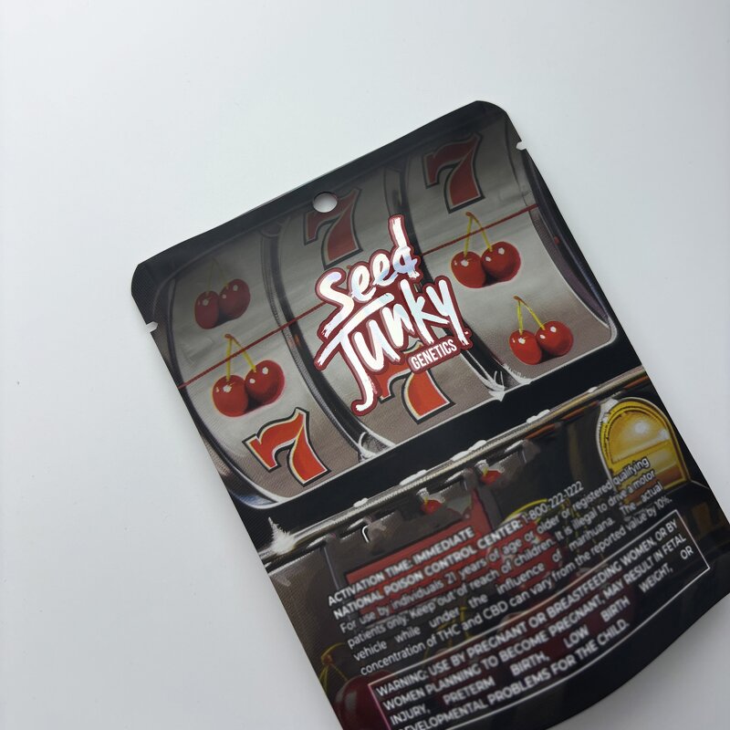 Mylar Bags Manufacturer - OEM Low MOQ Bottom Printed Holographic