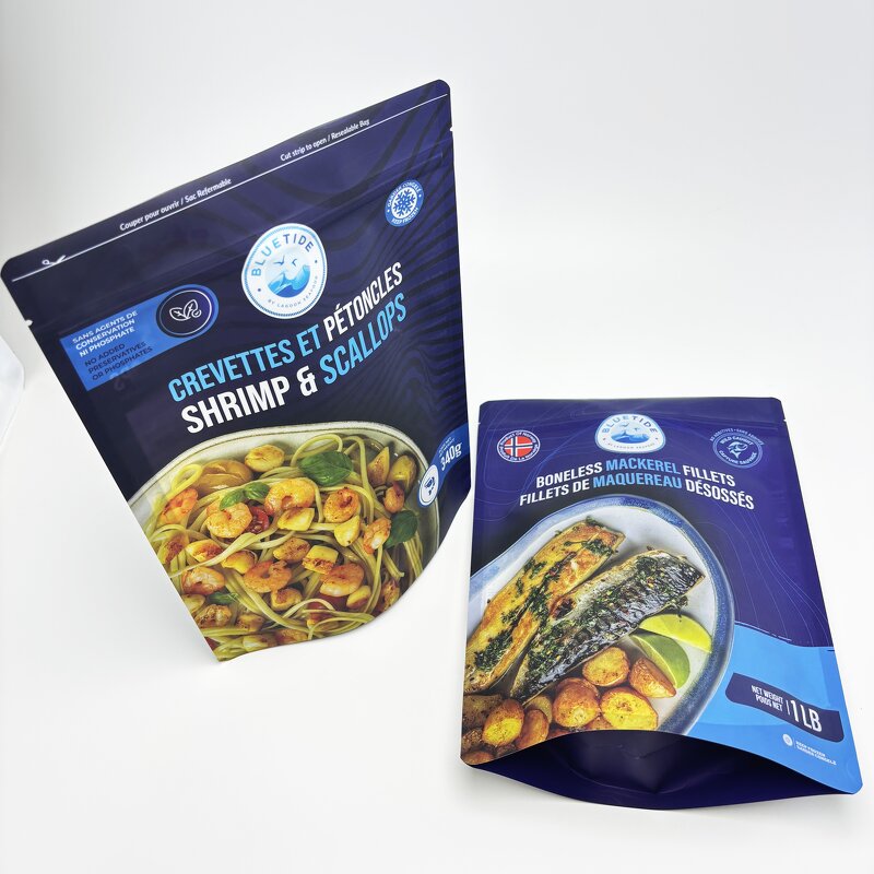 Food Packaging Pouch Manufacturer - OEM Custom Reusable Zipper Lock