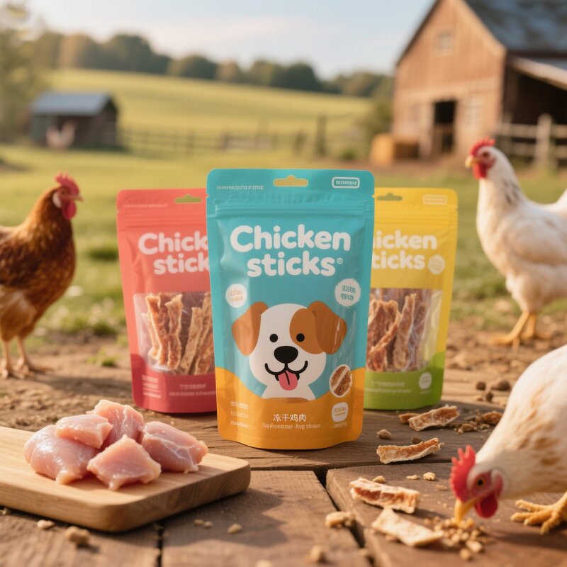 Pet Food Packaging Manufacturer - OEM Custom Printing Window Stand Pouch